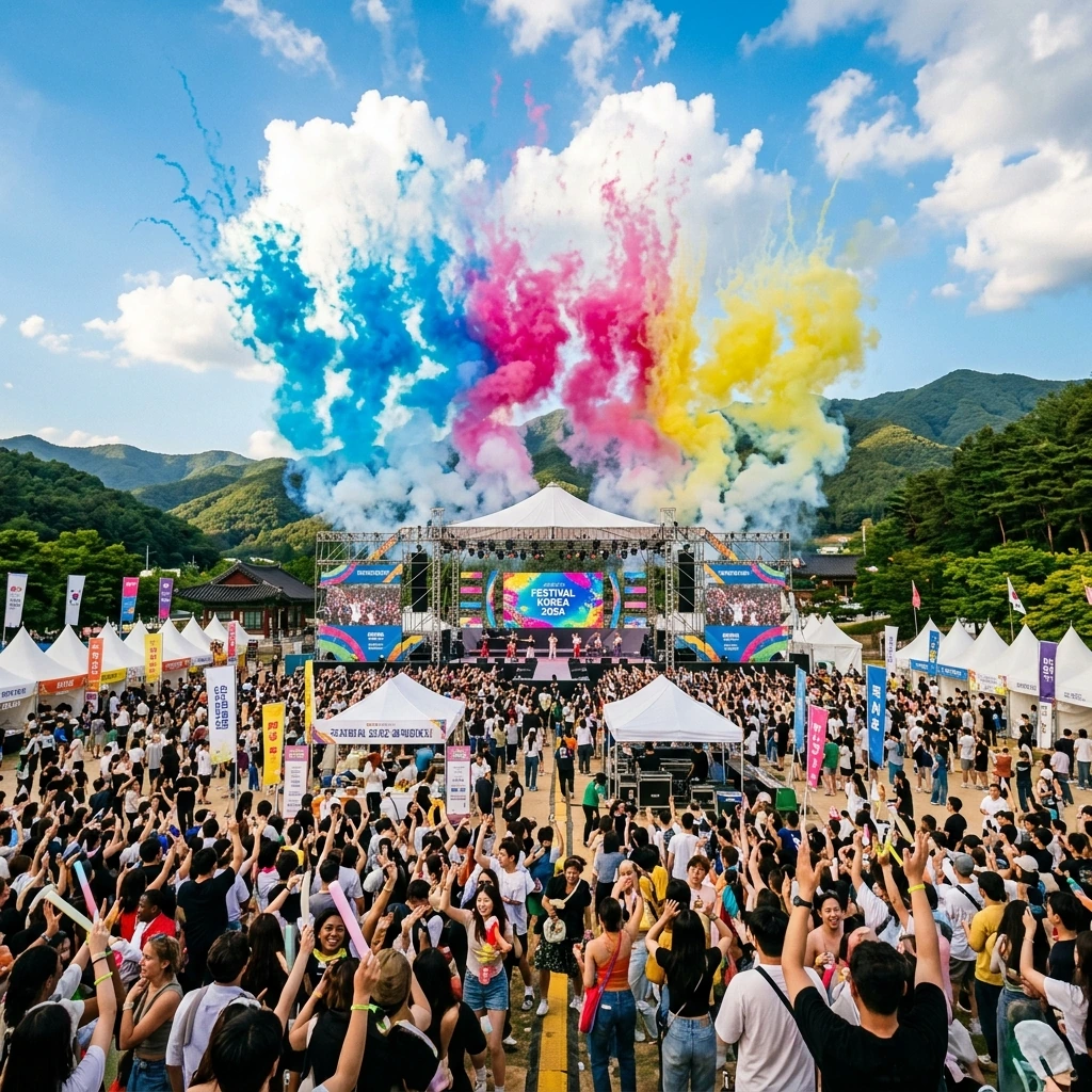 소통과 채움 축제 행사 배경